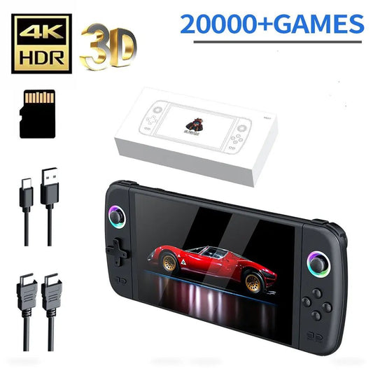 Console de Jeu Portable 4K HDR - 20000+ Jeux Préchargés