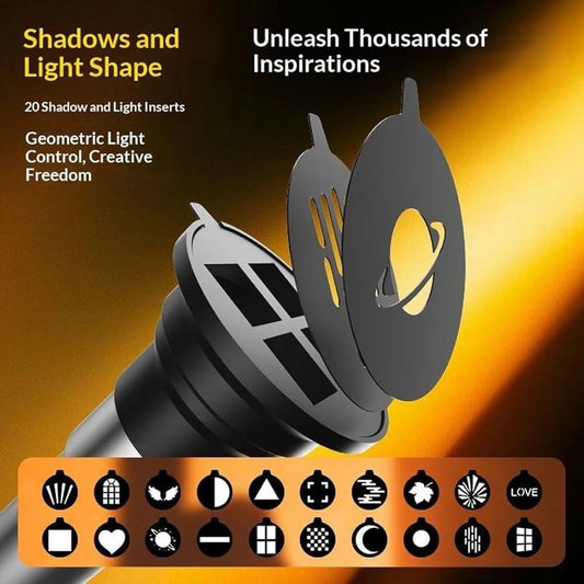 Inserts de projection – Ombres et formes lumineuses